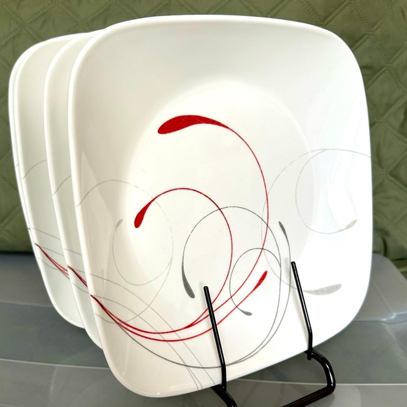 Set of 4 - Corelle Splendor - 9” Luncheon Plates - Picture 1 of 11